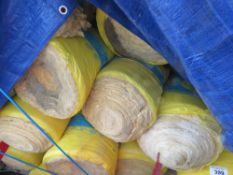 QUANTITY OF ROLLS OF INSULATION MATERIAL. 24NO ROLLS APPROX. THIS LOT IS SOLD UNDER THE AUCTIONEERS
