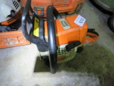 STIHL 023C PETROL ENGINED CHAINSAW. THIS LOT IS SOLD UNDER THE AUCTIONEERS MARGIN SCHEME, THEREFORE