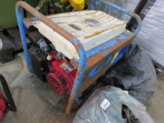 HONDA ENGINED GENERATOR WITH LONG RANGE TANK.