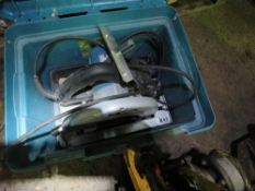 MAKITA 240VOLT CIRCULAR SAW IN A BOX. THIS LOT IS SOLD UNDER THE AUCTIONEERS MARGIN SCHEME, THEREFOR