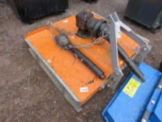 BEACO BTP100 tractor mounted topper mower, 1.1m width approx, for compact tractor.