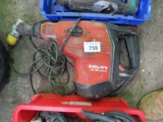 HILTI TE80 BREAKER DRILL, 110VOLT.