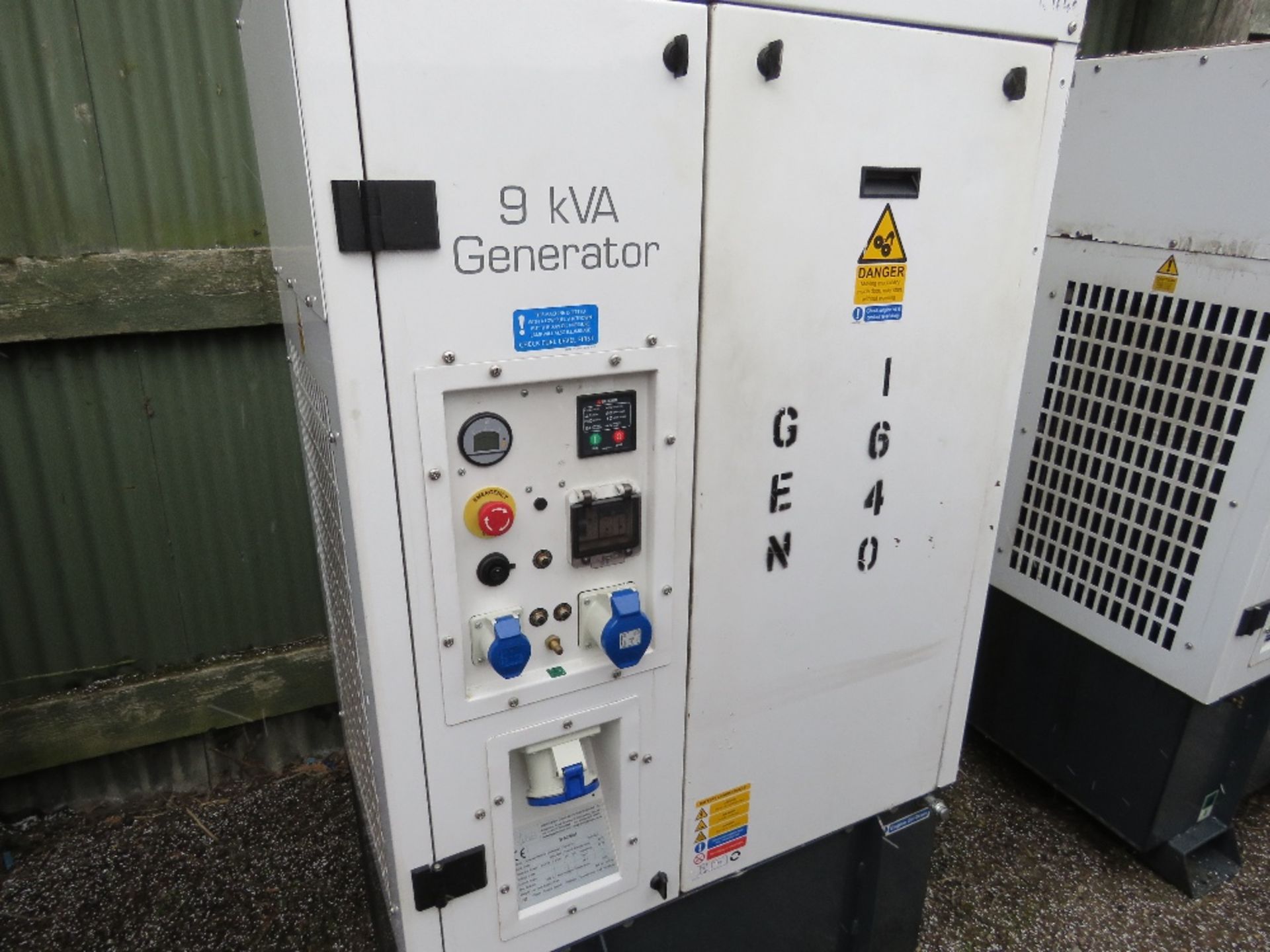 BID INCREMENT NOW £50 ON THIS LOT..HARRINGTON HGI COMPACT GENERATOR SET, KUBOTA 3 CYLINDER