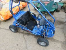 QUADZILLA MICRO RV CHILD'S OFF ROAD BUGGY. WHEN TESTED WAS SEEN TO START AND DRIVE. HAS BEEN STANDIN