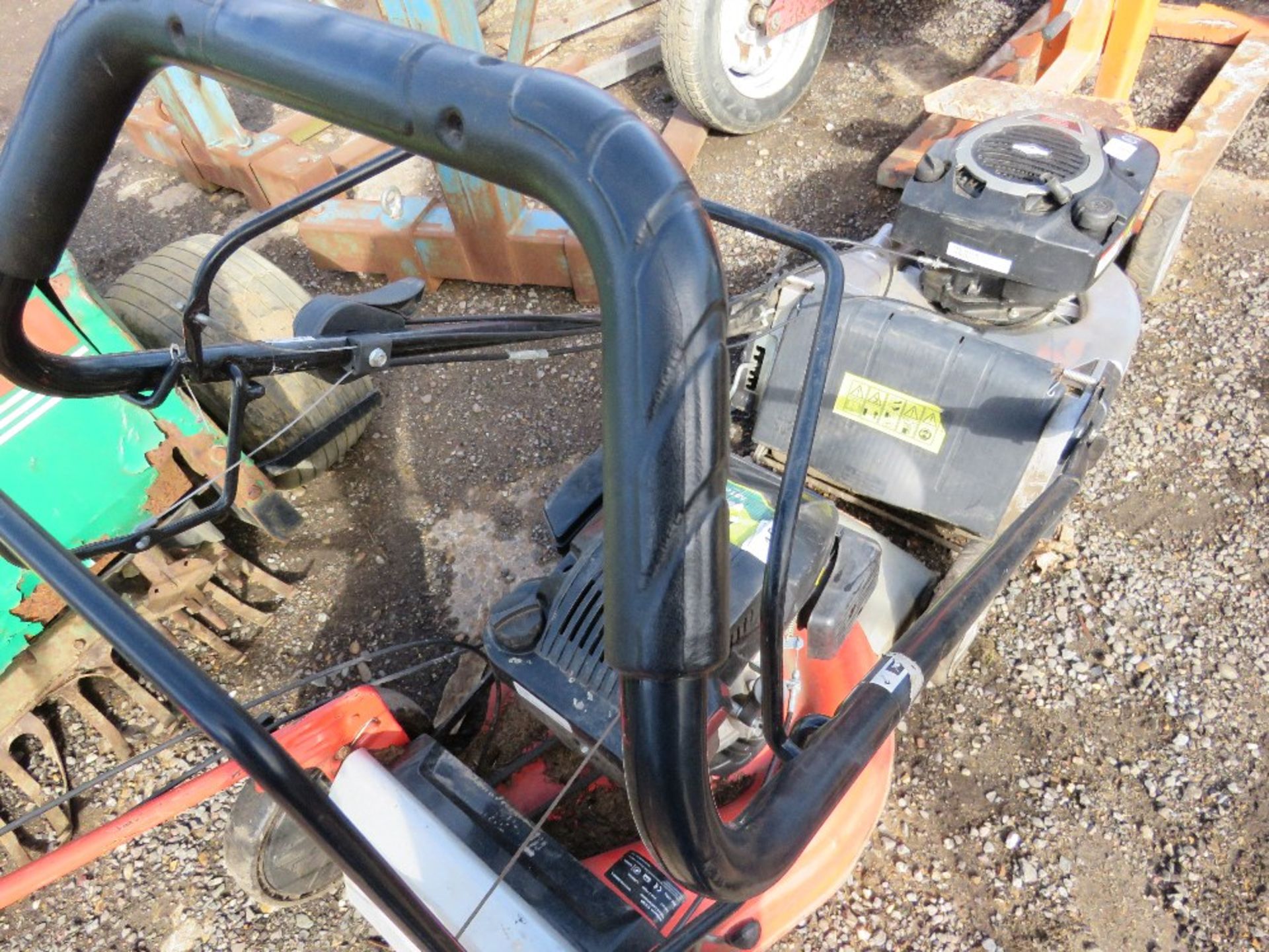 LAWNFLITE ROLLER PETROL ENGINED MOWER. NO VAT ON THE HAMMER PRICE OF THIS ITEM. - Image 3 of 3