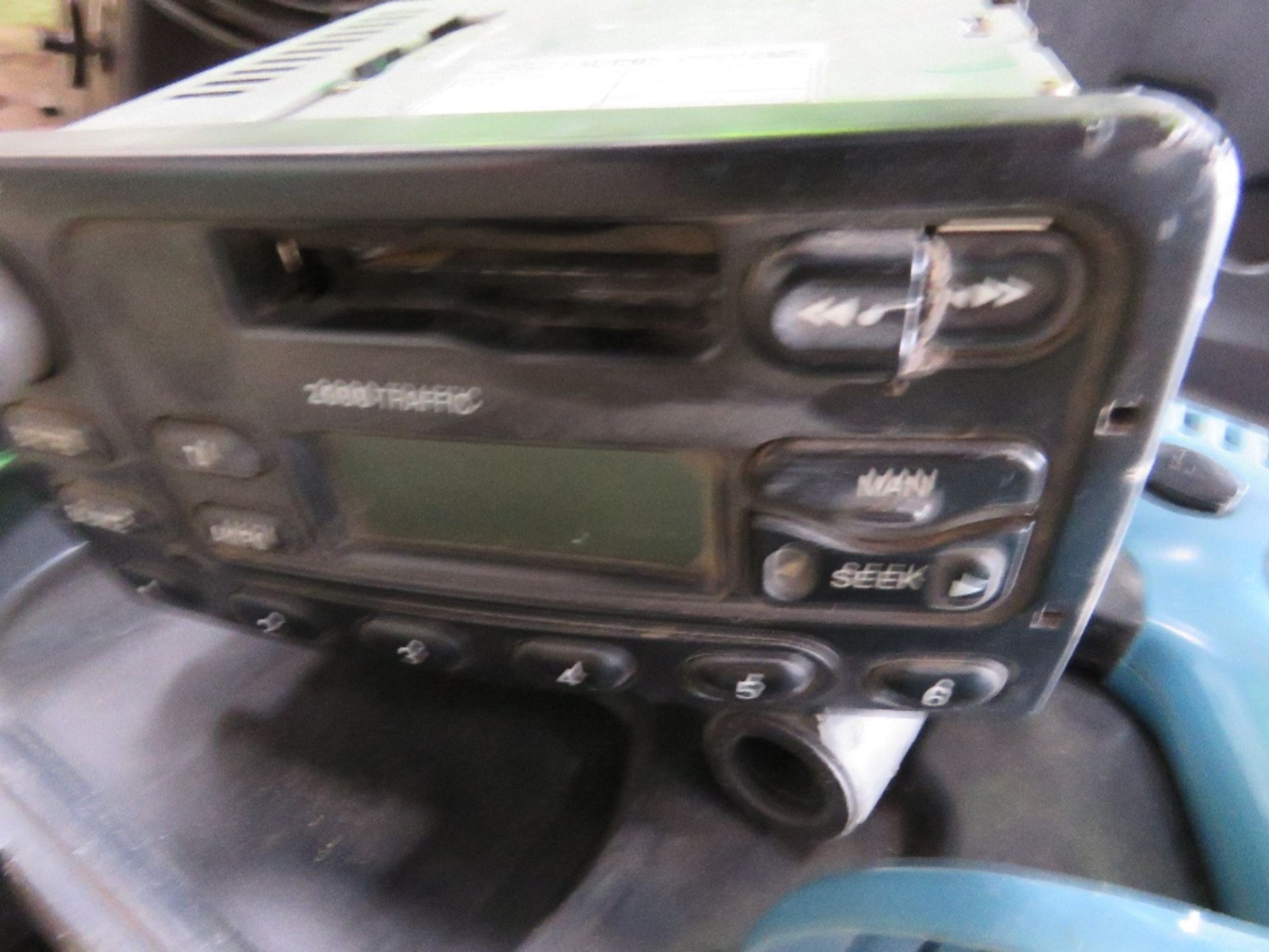 CAR RADIO, ELECTRIC CHAINSAW PLUS A BATTERY DRILL BODY. THIS LOT IS SOLD UNDER THE AUCTIONEERS MARGI - Image 4 of 4