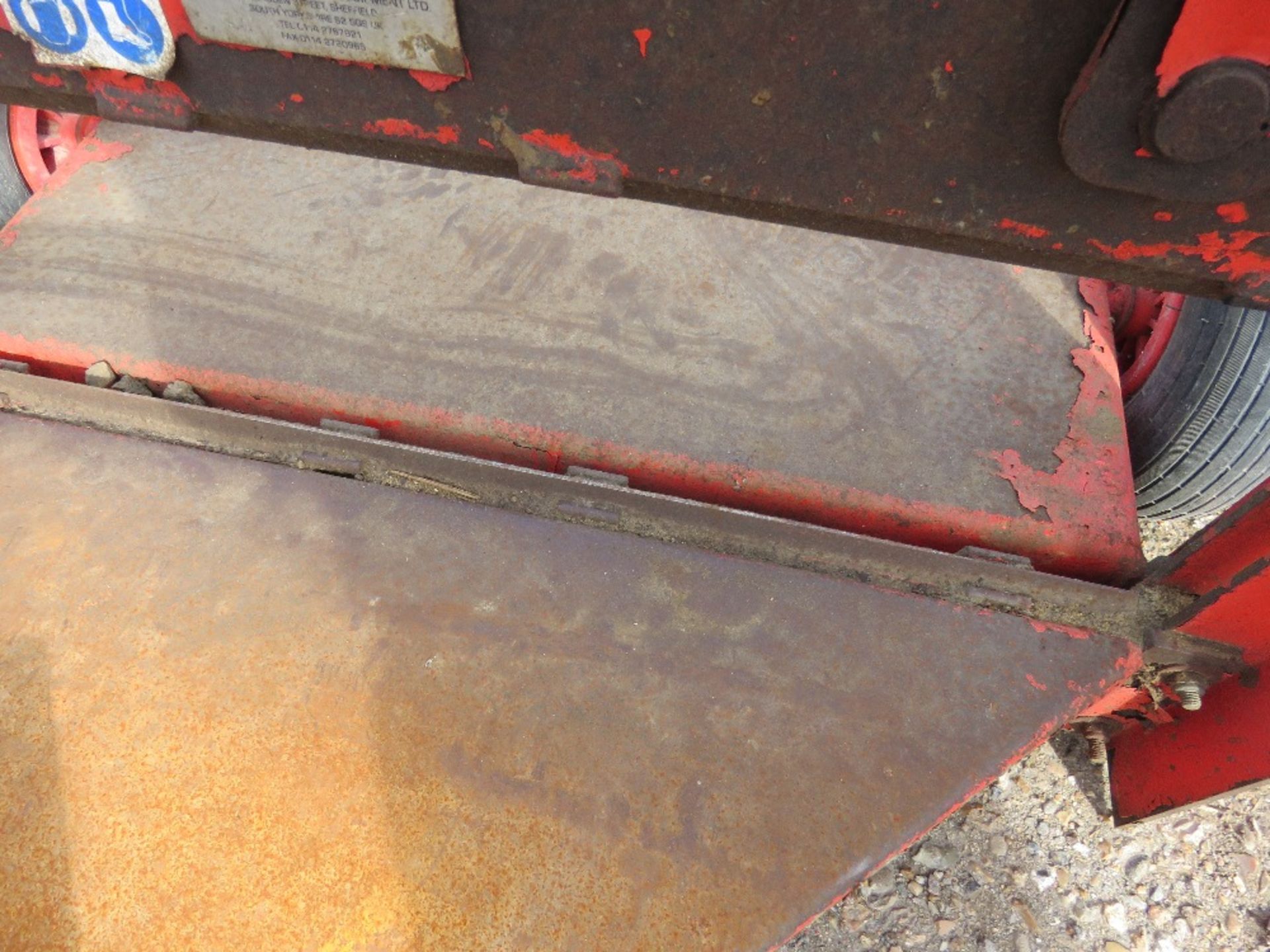 LARGE SIZED FAIRPORT HYDRAULIC BLOCK SPLITTER. - Image 3 of 3