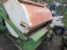 AMAZONE TRACTOR MOUNTED COLLECTOR , 6FT WIDE APPROX. 2 X ROLLERS. WITH PTO SHAFT. NB:UNTIL RECENTLY