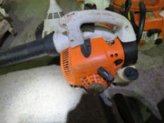 STIHL HAND HELD BLOWER. THIS LOT IS SOLD UNDER THE AUCTIONEERS MARGIN SCHEME, THEREFORE NO VAT WILL