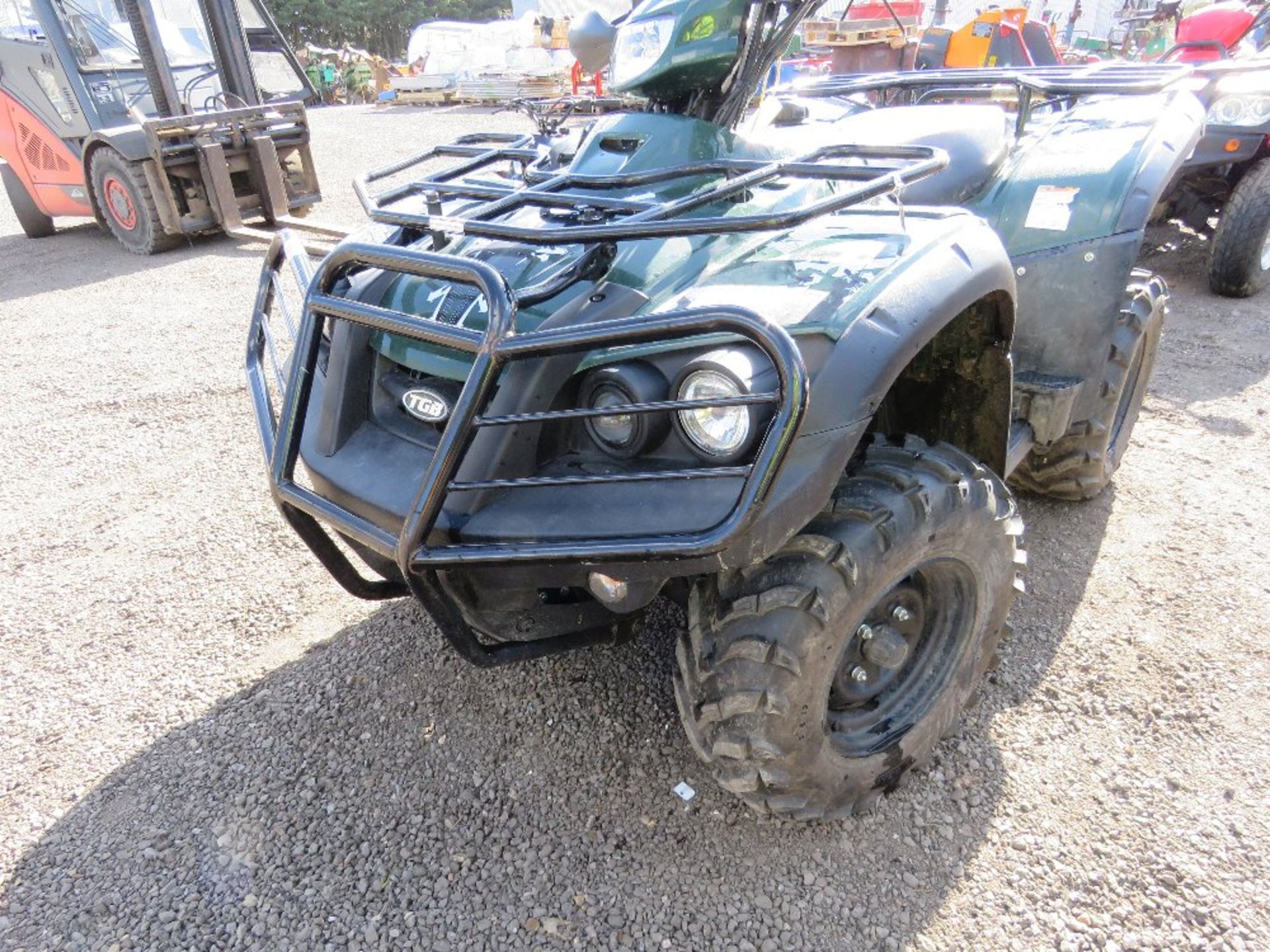 TGB BLADE 425 / QUADZILLA 4WD QUAD BIKE, YEAR 2017 DECLARED NEW. 664REC KMS APPROX. WHEN TESTED WAS - Image 8 of 8