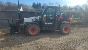 BOBCAT T36.120SLA TELEHANDLER FORKLIFT. 2019 MODEL, 2018 BUILD. 12M REACH, 3.6TONNE LIFT. OWNED BY V