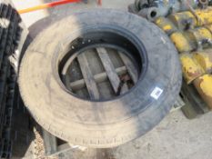 LORRY TYRE, 295/80R22.5 SIZE. THIS LOT IS SOLD UNDER THE AUCTIONEERS MARGIN SCHEME, THEREFORE NO VA