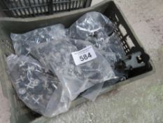 BOX OF SHORT TEK SCREWS.