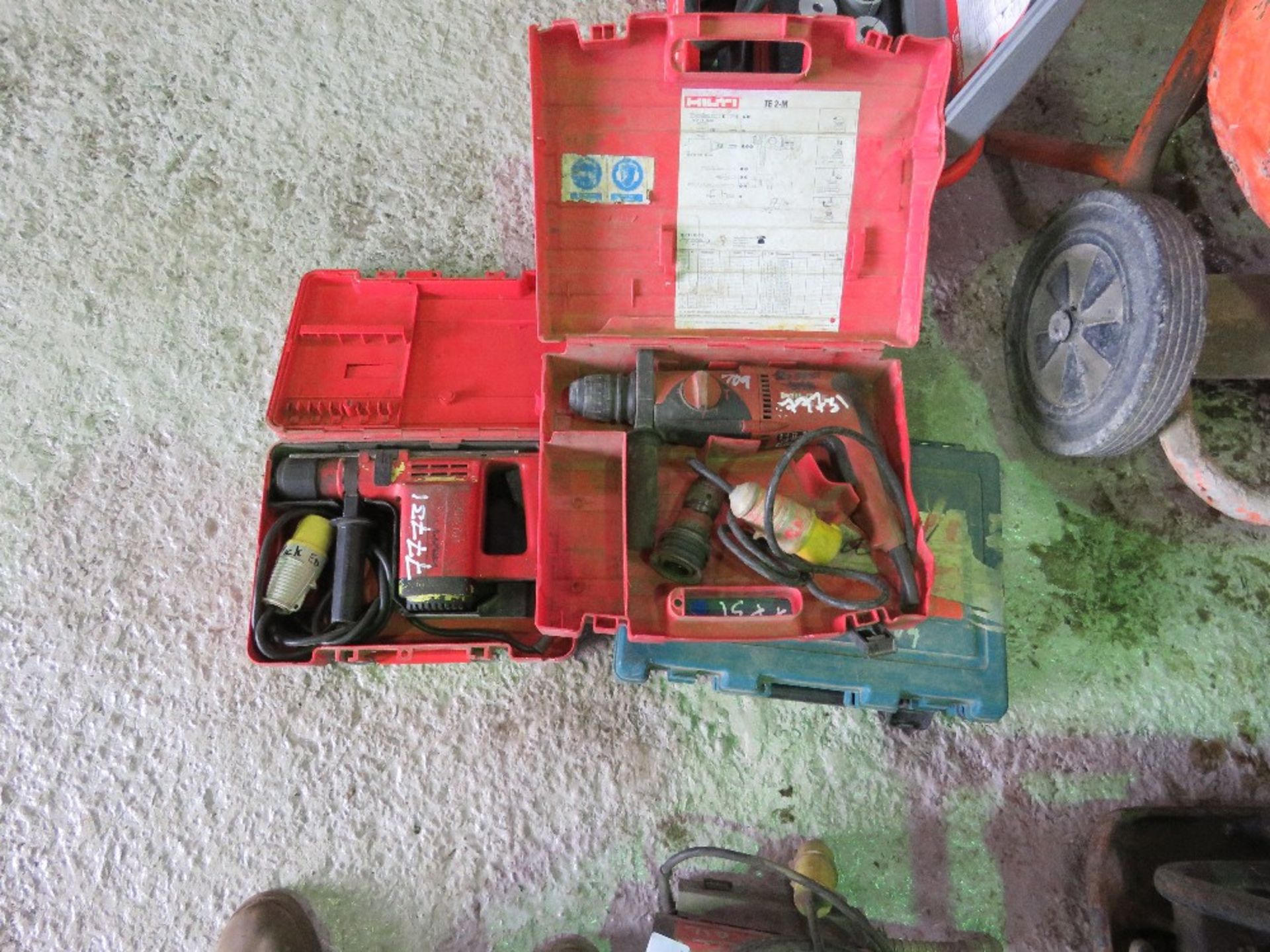 3 X ASSORTED 110VOLT POWERED DRILLS. - Image 2 of 4