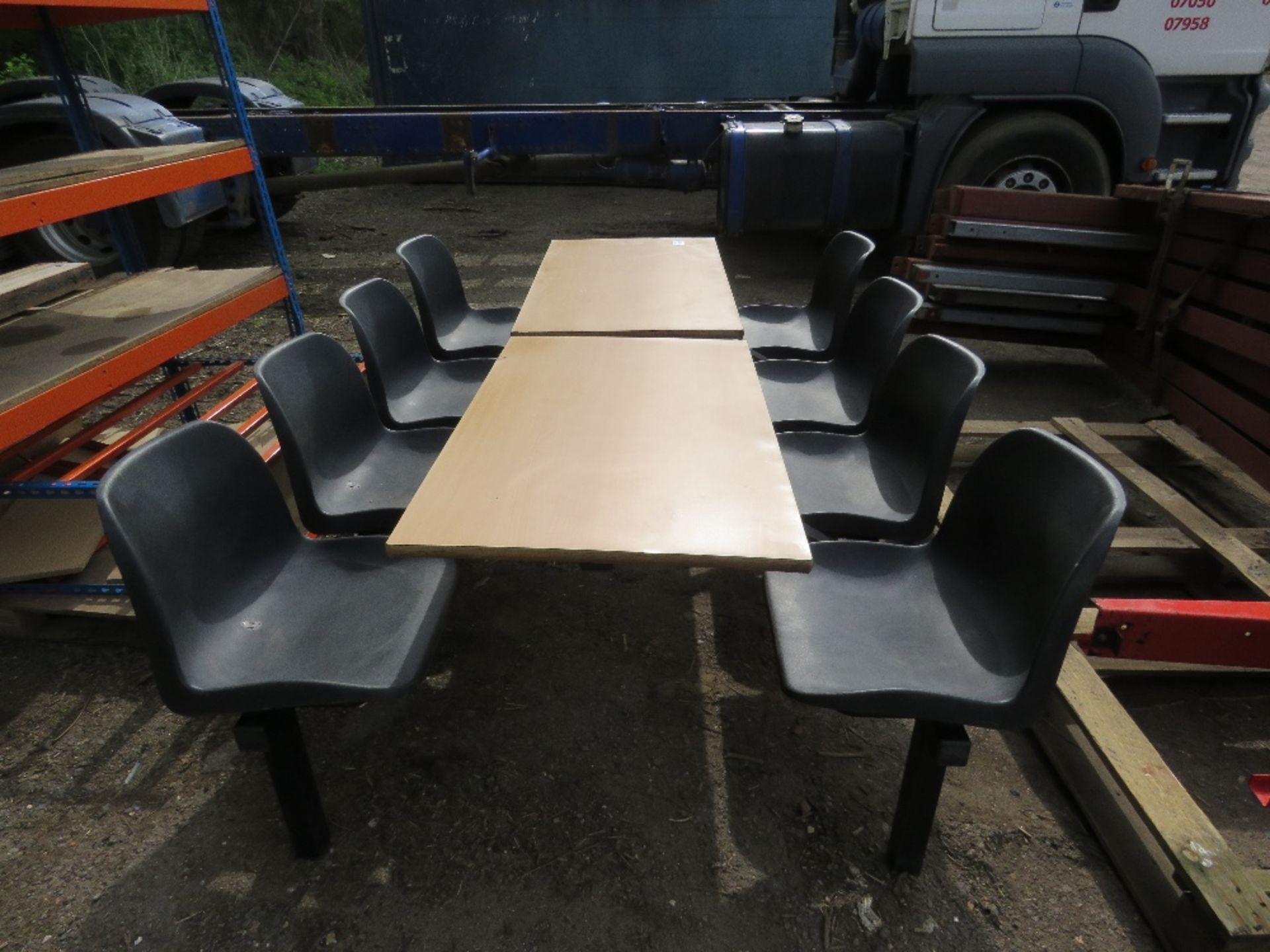 2 X CANTEEN TABLES. - Image 2 of 2