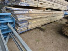 PACK OF 50 X SCAFFOLD BOARDS 13FT LENGTH APPROX. THIS LOT IS SOLD UNDER THE AUCTIONEERS MARGIN SCHE