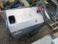 HILTA HEAVY DUTY 3 PHASE STEAM CLEANER WITH HOSE AND LANCE. THIS LOT IS SOLD UNDER THE AUCTIONEERS M