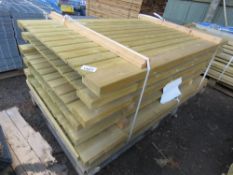 STACK OF 7NO ASSORTED TIMBER GARDEN GATES.