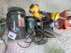 DEWALT AIR NAILER, DRILL, HEATER ETC.