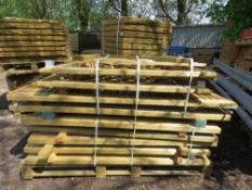 STACK OF 10NO ASSORTED TIMBER GARDEN GATES.