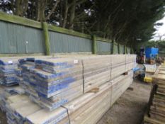 PACK OF 50 X SCAFFOLD BOARDS 13FT LENGTH APPROX. THIS LOT IS SOLD UNDER THE AUCTIONEERS MARGIN SCHE