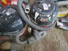 2 X HENRY 110VOLT VACUUMS. SOURCED FROM COMPANY LIQUIDATION. THIS LOT IS SOLD UNDER THE AUCTIONEERS