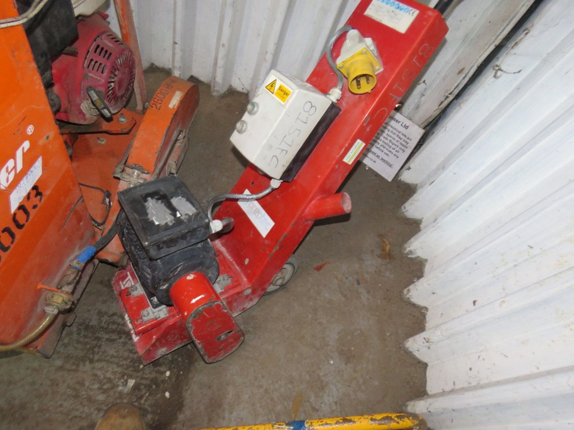 TRELAWNEY TFP200 110VOLT FLOOR GRINDER.