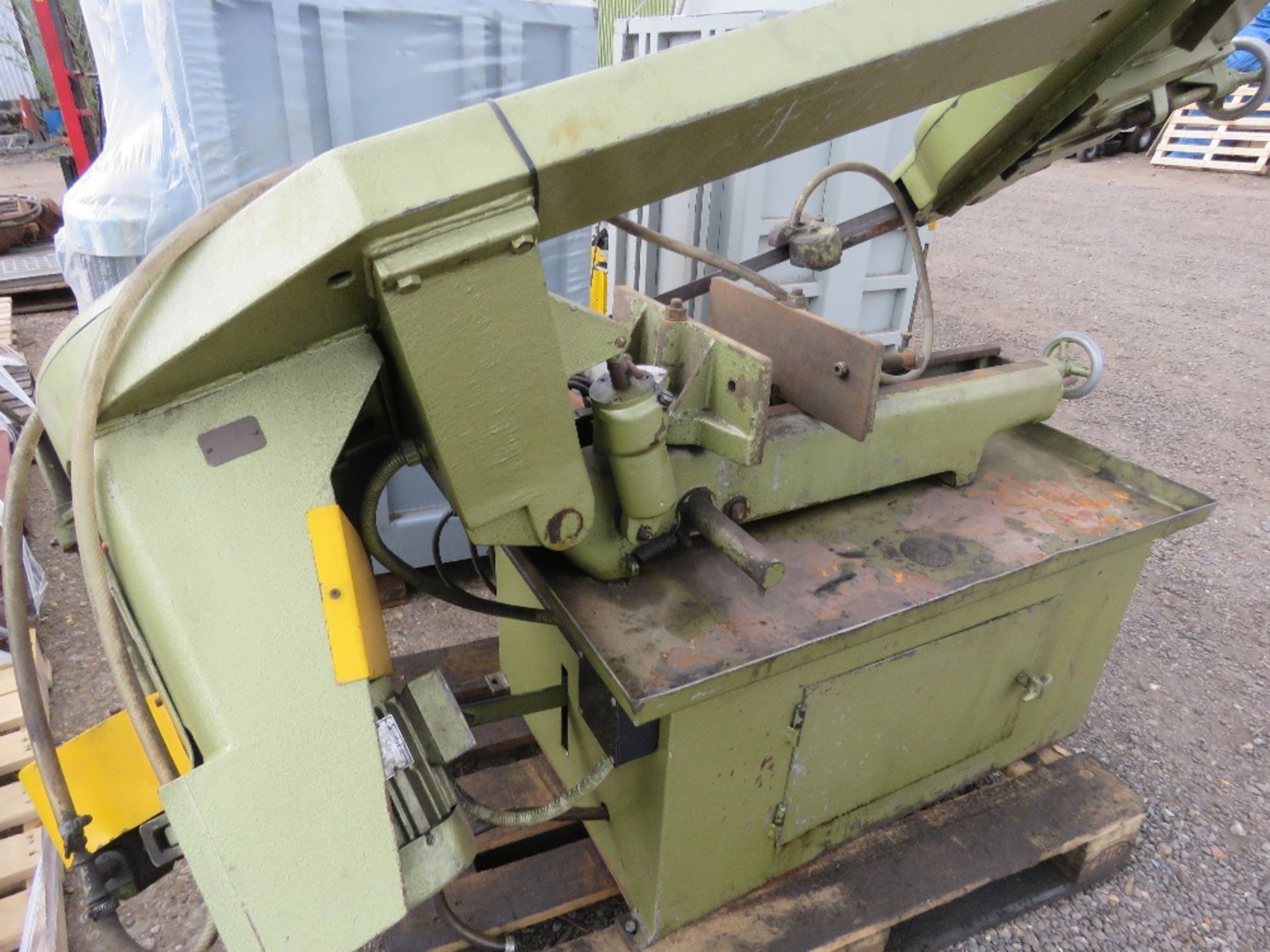 STARTRITE MEBA 3 PHASE METAL CUTTING WORKSHOP BANDSAW. WORKING WHEN REMOVED FROM PREMISES. - Image 6 of 6