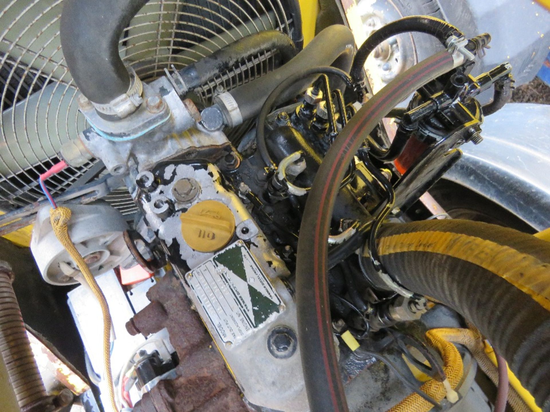 ATLAS COPCO YANMAR ENGINED COMPRESSOR, WHEN TESTED WAS SEEN TO RUN AND MAKE AIR (BATTERY LOW) - Image 6 of 6