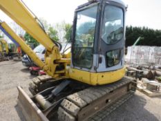 KOMATSU PC78MR-6 8 TONNE EXCAVATOR...year 2006