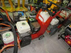 HUSQVARNA PETROL ENGINED FLOOR SAW.