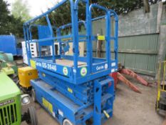 GENIE 2646 BATTERY POWERED SCISSOR ACCESS LIFT. YEAR 2006. DIRECT FROM CONTRACTOR WHO IS DOWNSIZING.