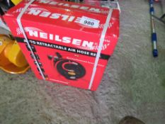 NEILSEN RETRACTABLE AIR HOSE REEL.