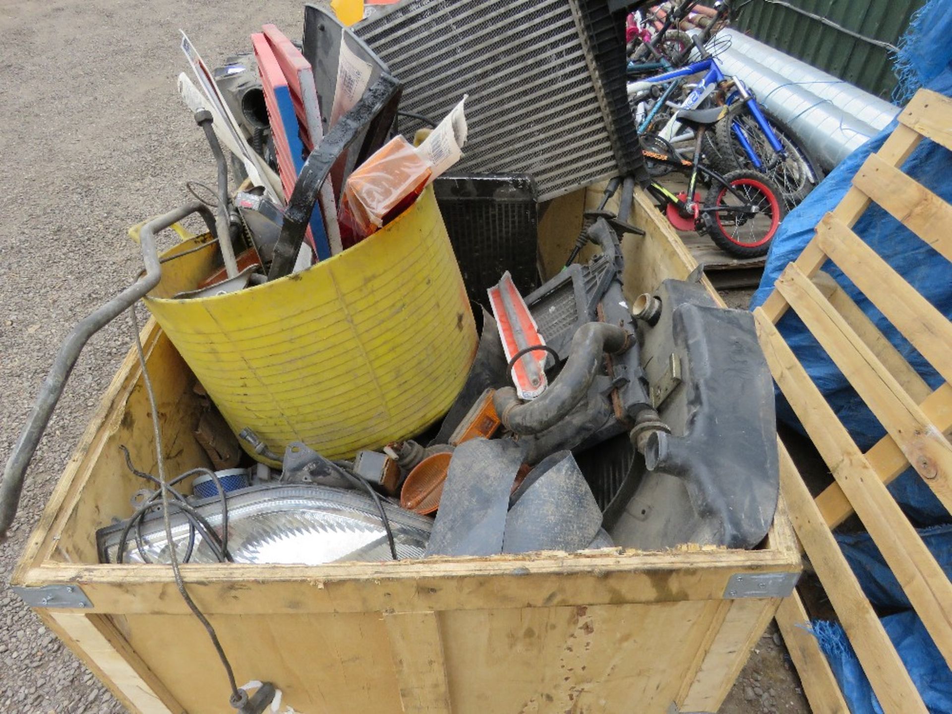 STILLAGE OF ASSORTED MACHINE SPARES ETC. SOURCED FROM DEPOT CLOSURE. - Image 2 of 6