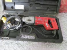 MILWAUKEE 110VOLT CORE DRILL IN A CASE.