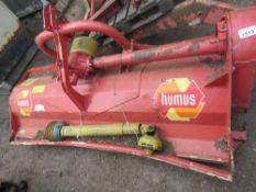 HUMUS A220 FRONT MOUNTED FLAIL MOWER, YEAR 2012, 2.2M WIDE. SOURCED FROM A LOCAL FARM HAVING CHANGED
