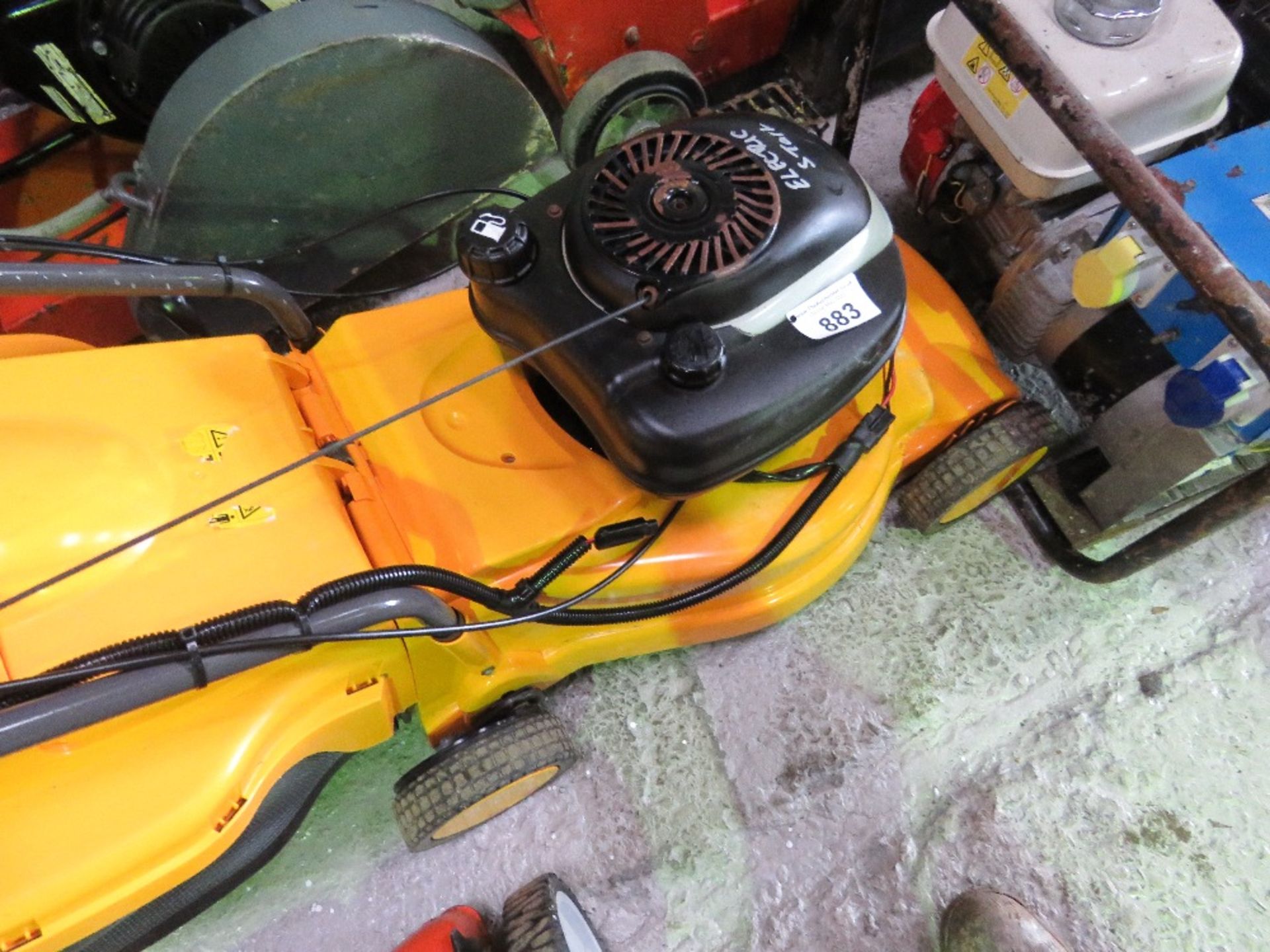 PARTNER ELECTRIC START MOWER. - Image 3 of 3