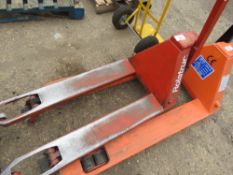 ROLATRUC PALLET TRUCK. WHEN TESTED WAS SEEN TO LIFT AND LOWER. SOURCED FROM COMPANY LIQUIDATION. THI