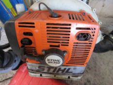 STIHL BACKPACK BLOWER UNIT. THIS LOT IS SOLD UNDER THE AUCTIONEERS MARGIN SCHEME, THEREFORE NO VAT W