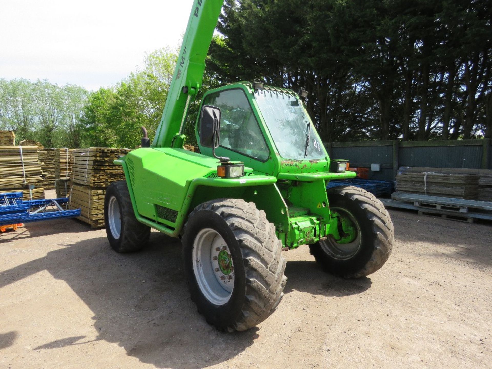 MERLO PANORAMIC P28.7 AGRI SPEC TELESCOPIC HANDLER, YEAR 2004 BUILD. 9764 REC HOURS. WHEN TESTED WAS - Image 8 of 13