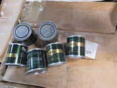15X BOXES CONTAINING ASSORTED SMALL TINS OF PAINTS. THIS LOT IS SOLD UNDER THE AUCTIONEERS MARGIN SC