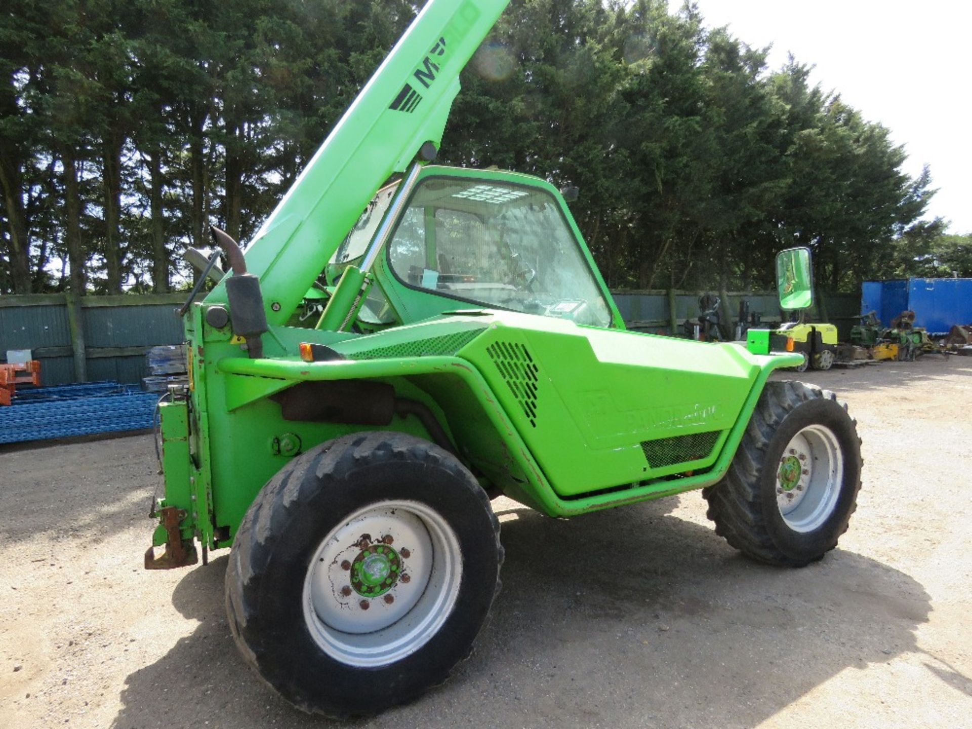MERLO PANORAMIC P28.7 AGRI SPEC TELESCOPIC HANDLER, YEAR 2004 BUILD. 9764 REC HOURS. WHEN TESTED WAS - Image 5 of 13