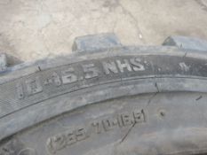 4 X 10.16.5 NHS MACHINE TYRES, SKID STEER/SMALL TELEHANDLER.