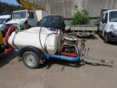 BRENDON JET WASHER BOWSER WITH YANMAR DIESEL ENGINE. WHEN TESTED WAS SEEN TO RUN AND PUMP.