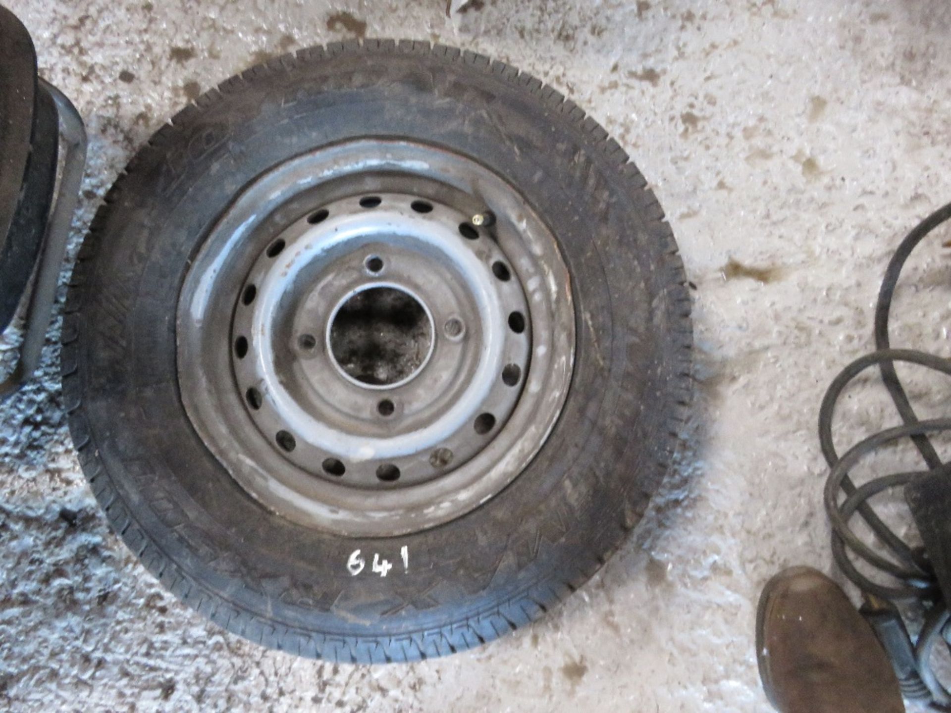 2 X TRAILER WHEELS 165R130. SOURCED FROM DEPOT CLOSURE. - Image 3 of 5