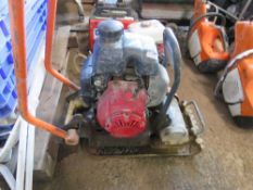 BELLE PETROL ENGINED COMPACTION PLATE. THIS LOT IS SOLD UNDER THE AUCTIONEERS MARGIN SCHEME, THEREFO