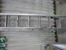 TRIPLE STAGE ALUMINIUM LADDER.