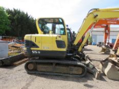 HYUNDAI ROBEX 55-9 TRACKED EXACAVATOR WITH 2 X BUCKETS. YEAR 2010. SN:HHIHM903VA0001987. 58.7 REC