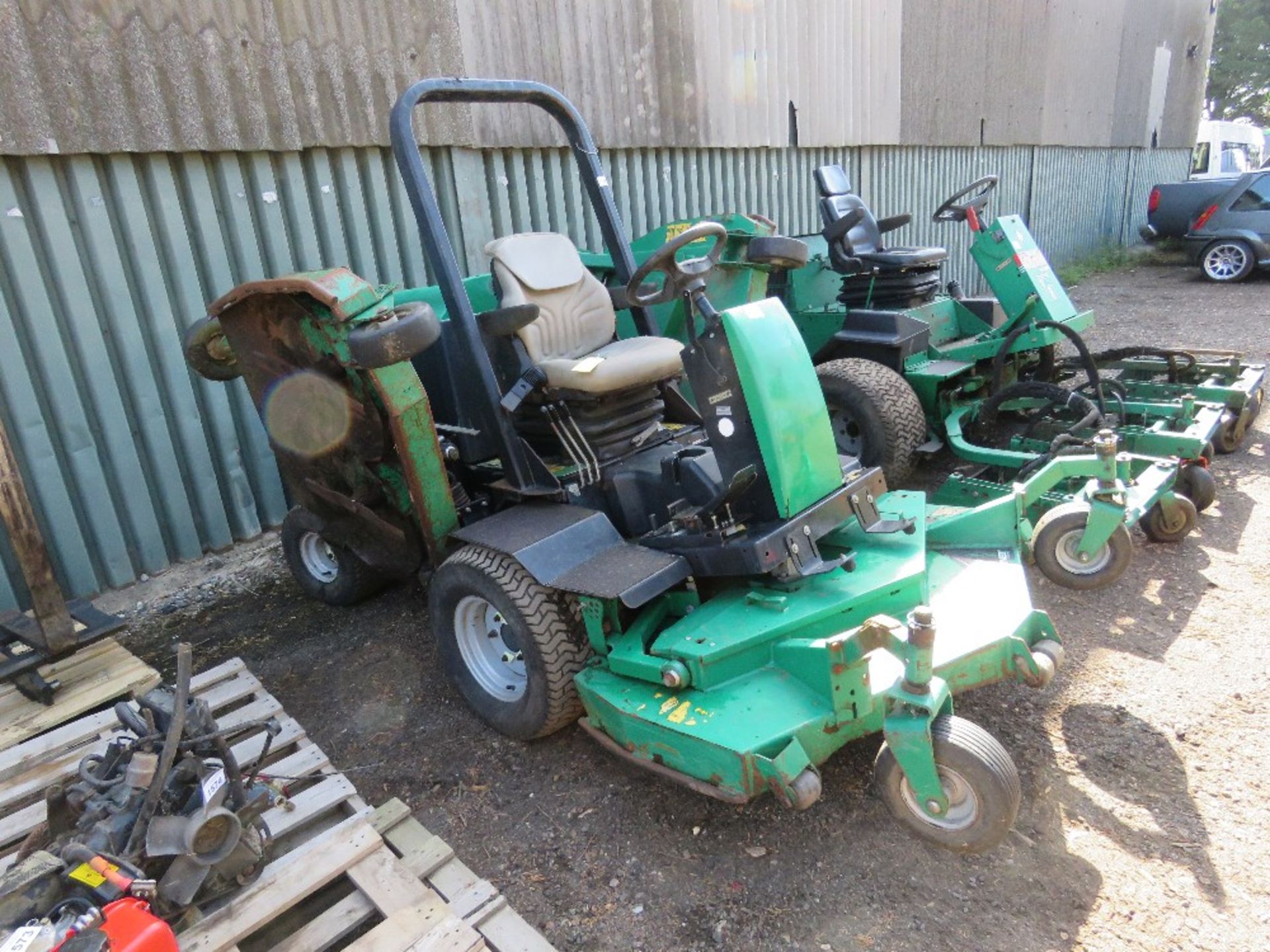 RANSOMES HR6010RAN BATWING MOWER REG:DX09 LTZ (LOG BOOK TO APPLY FOR) 3403 REC HRS. WHEN TESTED WA - Image 2 of 12
