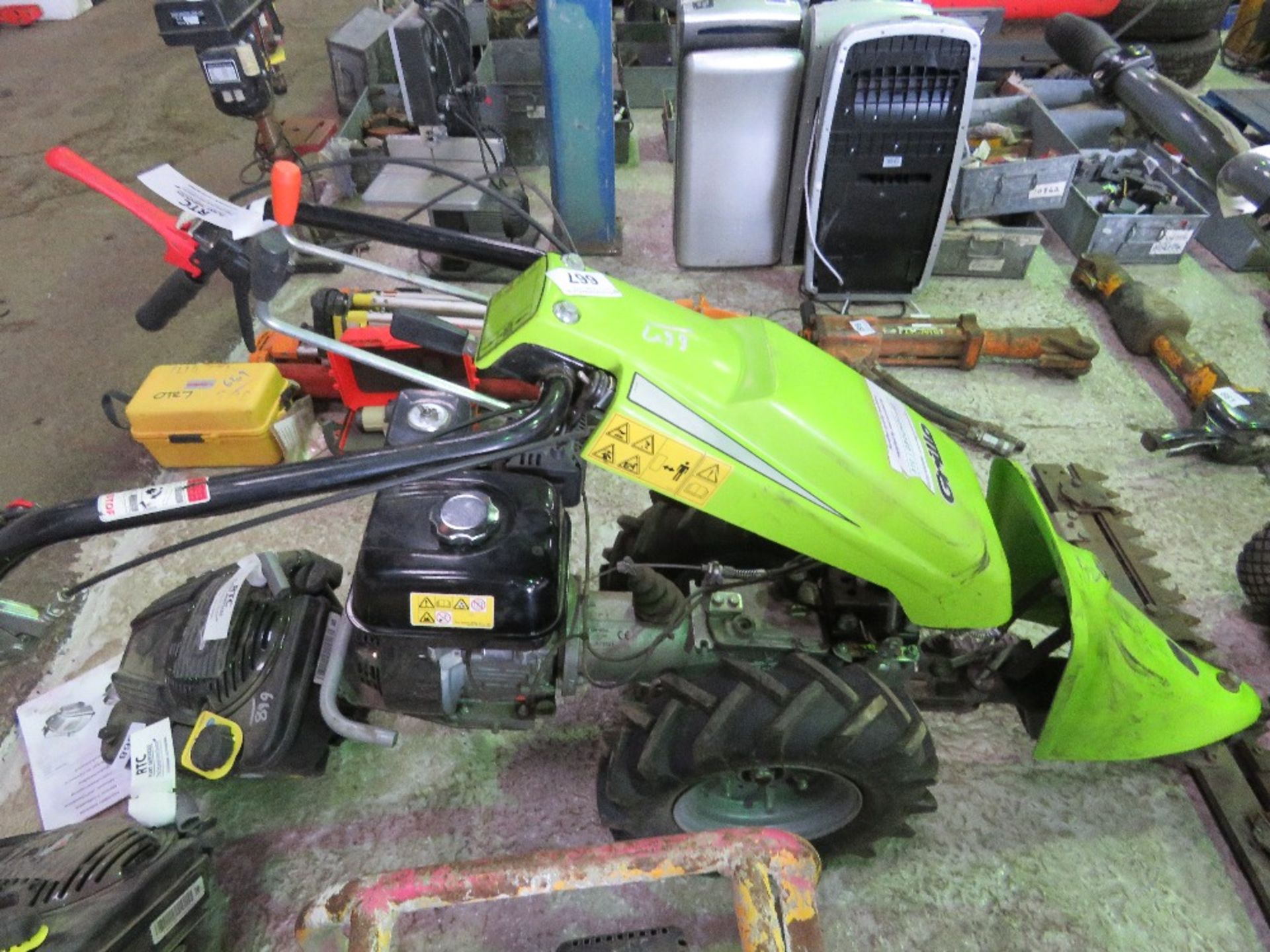 GRILLO GF2 FINGER BAR SCYTHE MOWER UNIT. THIS LOT IS SOLD UNDER THE AUCTIONEERS MARGIN SCHEME, THERE - Image 5 of 6